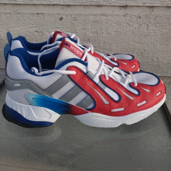 Adidas Shoes Men\'s Style LVL 029002Color White/Re main image 14